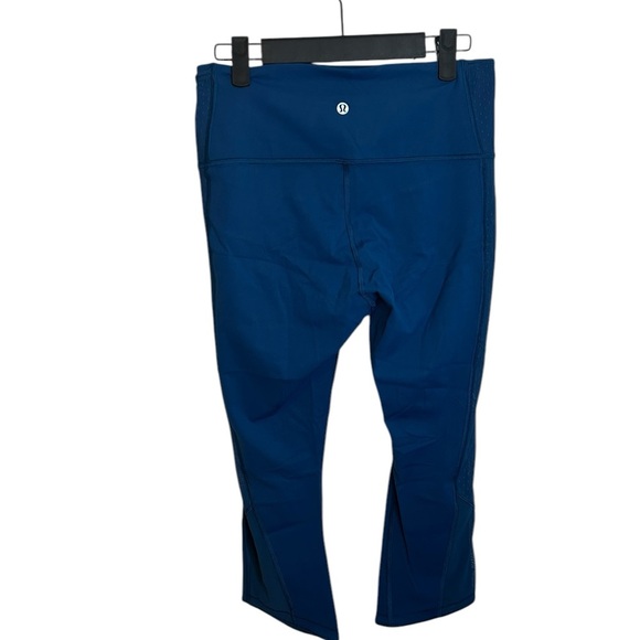 Lululemon Blue Body Con Crop Leggings - Picture 3 of 5